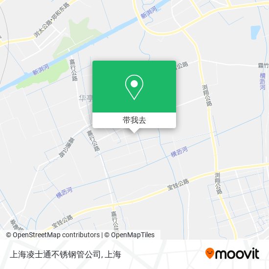 上海凌士通不锈钢管公司地图