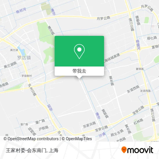 王家村委-会东南门地图