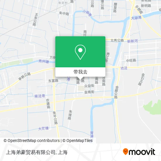 上海弟豪贸易有限公司地图
