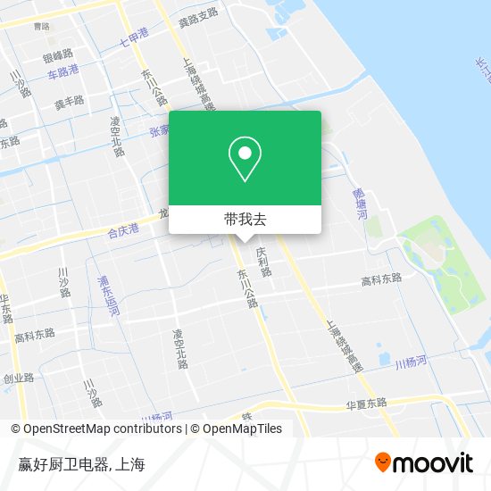 赢好厨卫电器地图