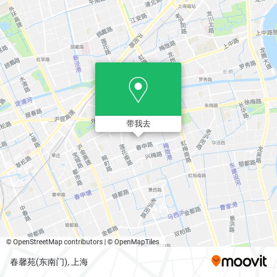 春馨苑(东南门)地图