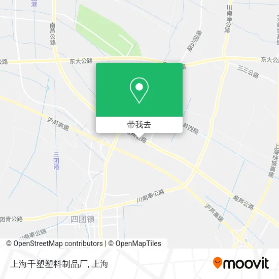 上海千塑塑料制品厂地图
