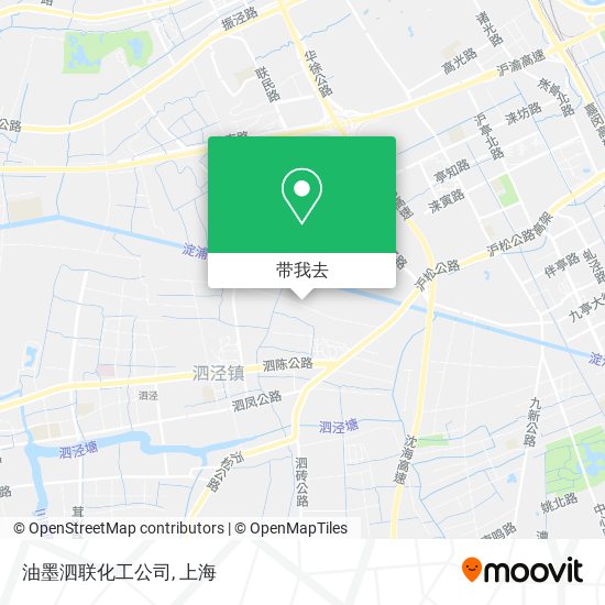 油墨泗联化工公司地图