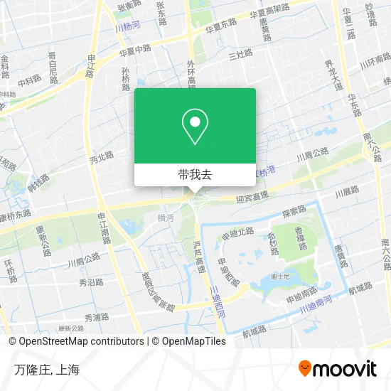 万隆庄地图