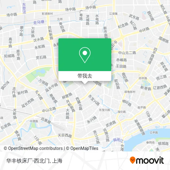 华丰铁床厂-西北门地图