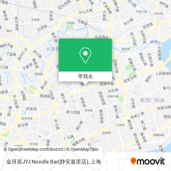 金玡居JYJ Noodle Bar(静安嘉里店)地图