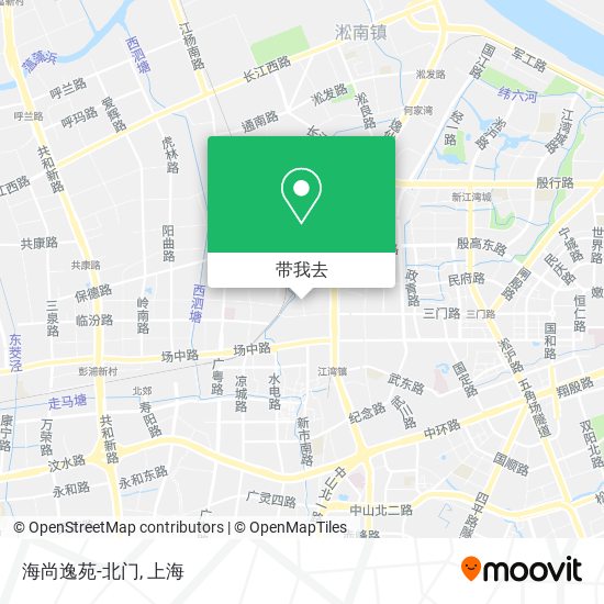 海尚逸苑-北门地图