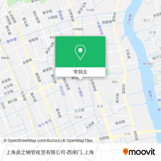 上海鼎之钢管租赁有限公司-西南门地图