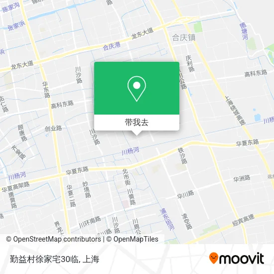 勤益村徐家宅30临地图