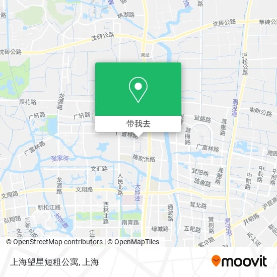 上海望星短租公寓地图
