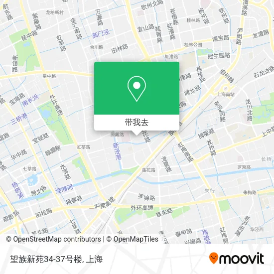 望族新苑34-37号楼地图