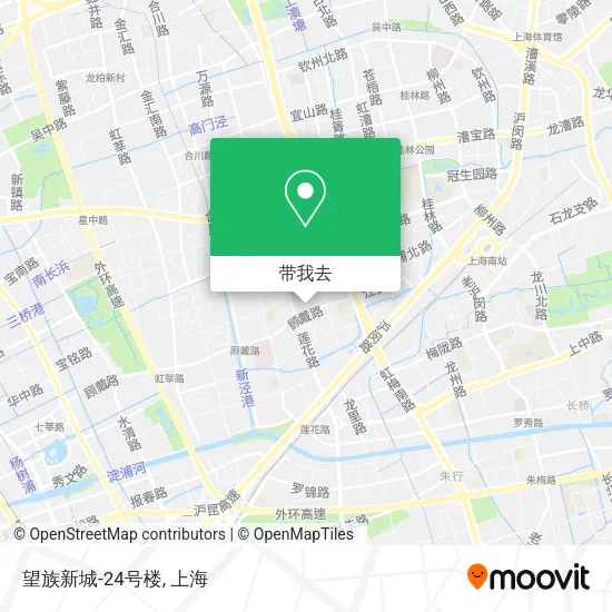 望族新城-24号楼地图