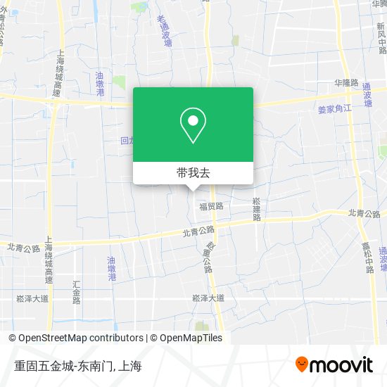 重固五金城-东南门地图