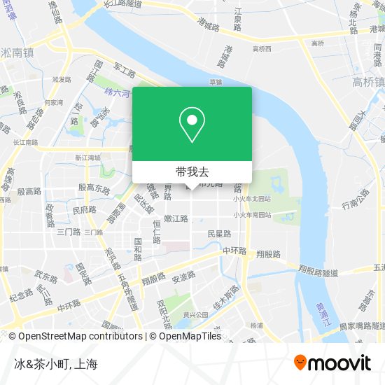 冰&茶小町地图