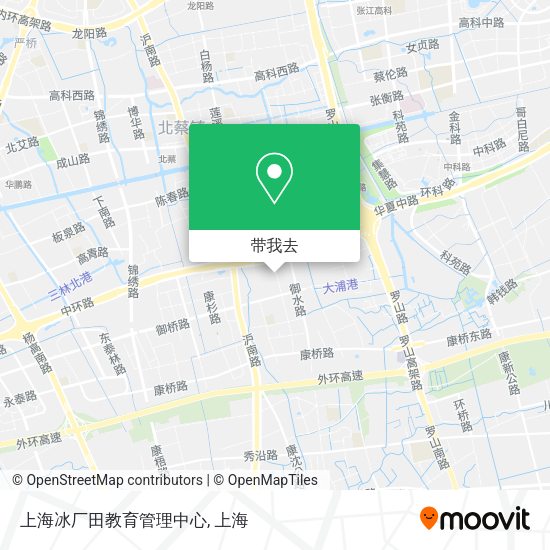 上海冰厂田教育管理中心地图