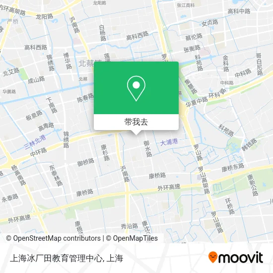 上海冰厂田教育管理中心地图