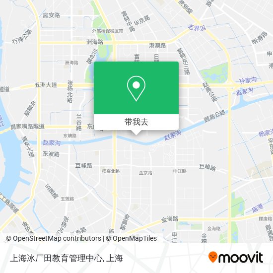 上海冰厂田教育管理中心地图