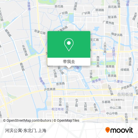 河滨公寓-东北门地图