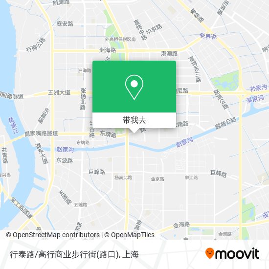 行泰路/高行商业步行街(路口)地图