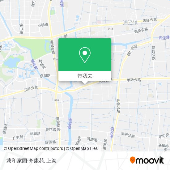 塘和家园·齐康苑地图