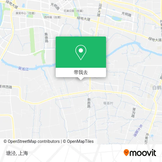 塘泾地图