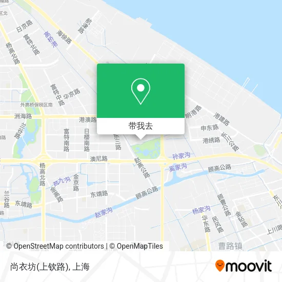 尚衣坊(上钦路)地图
