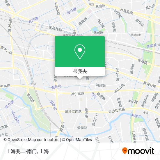 上海兆丰-南门地图