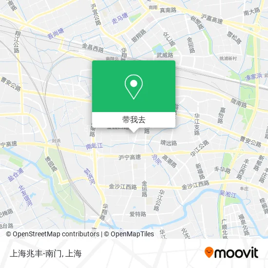 上海兆丰-南门地图