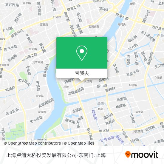 上海卢浦大桥投资发展有限公司-东南门地图