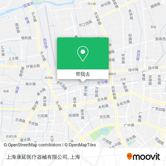 上海康延医疗器械有限公司地图