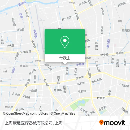 上海康延医疗器械有限公司地图