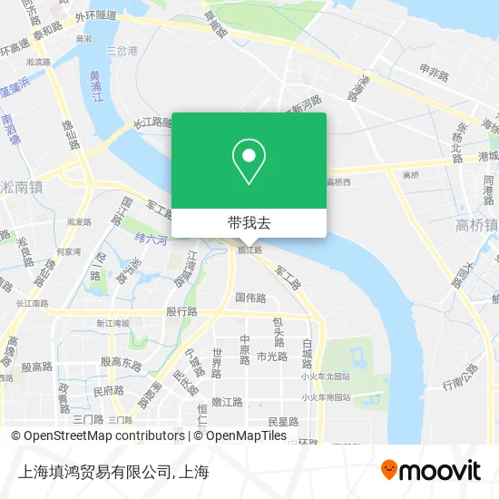 上海填鸿贸易有限公司地图