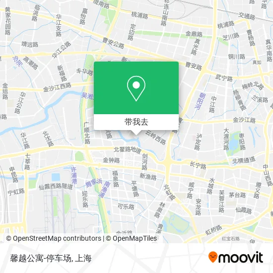 馨越公寓-停车场地图