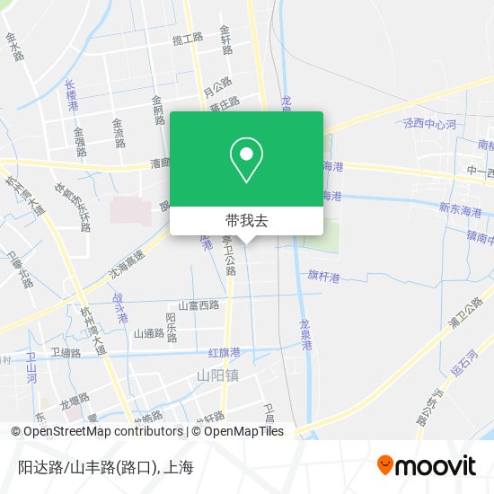 阳达路/山丰路(路口)地图