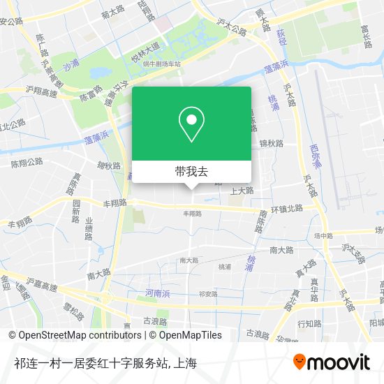 祁连一村一居委红十字服务站地图