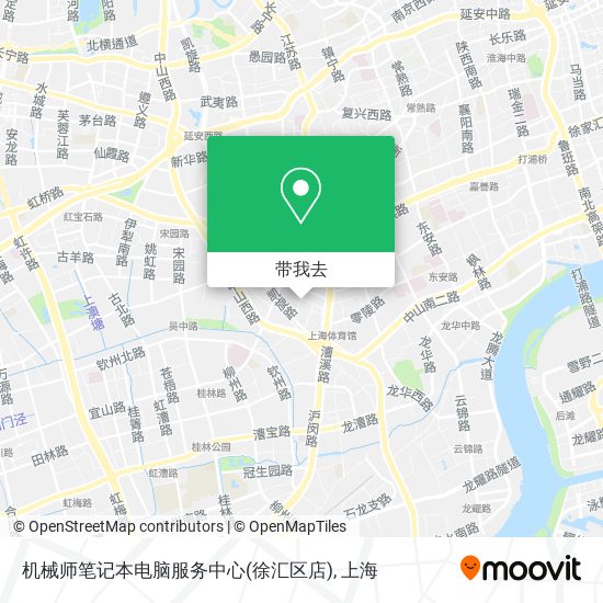 机械师笔记本电脑服务中心(徐汇区店)地图