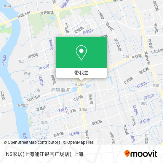 NS家居(上海浦江银杏广场店)地图
