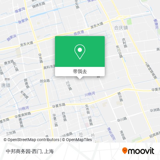 中邦商务园-西门地图