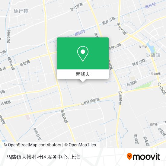 马陆镇大裕村社区服务中心地图