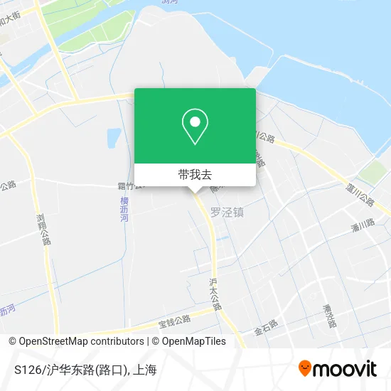 S126/沪华东路(路口)地图