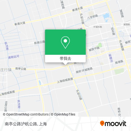 南亭公路沪杭公路地图