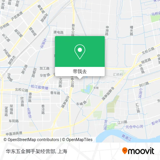华东五金脚手架经营部地图