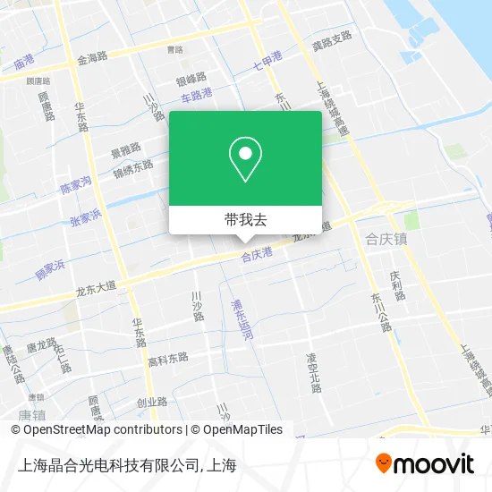 上海晶合光电科技有限公司地图