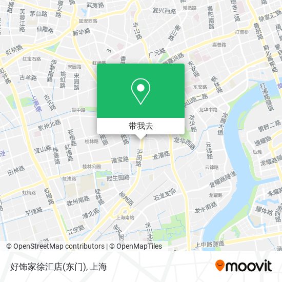 好饰家徐汇店(东门)地图