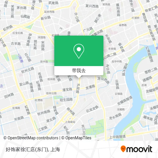 好饰家徐汇店(东门)地图