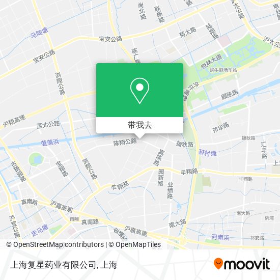 上海复星药业有限公司地图