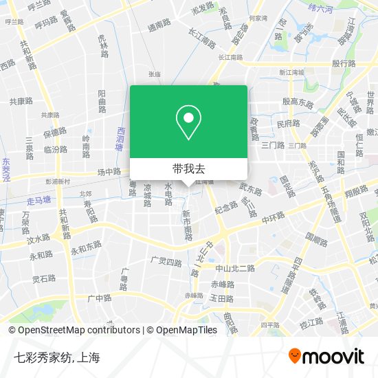 七彩秀家纺地图