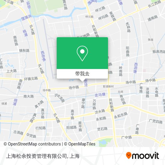 上海松余投资管理有限公司地图
