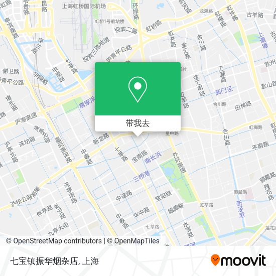 七宝镇振华烟杂店地图