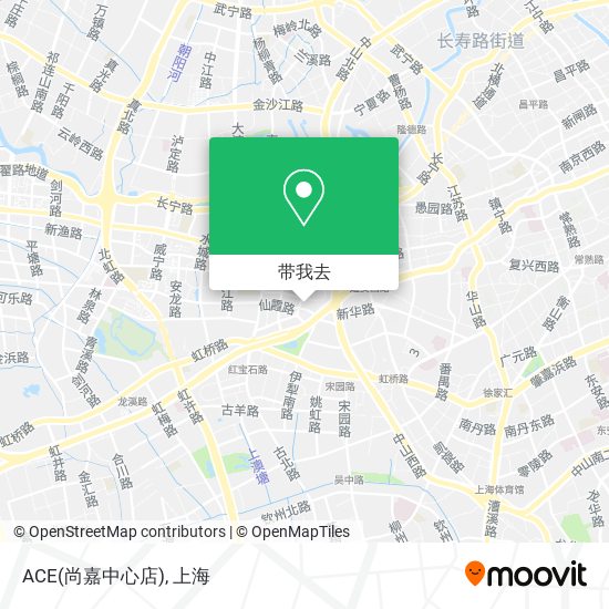 ACE(尚嘉中心店)地图